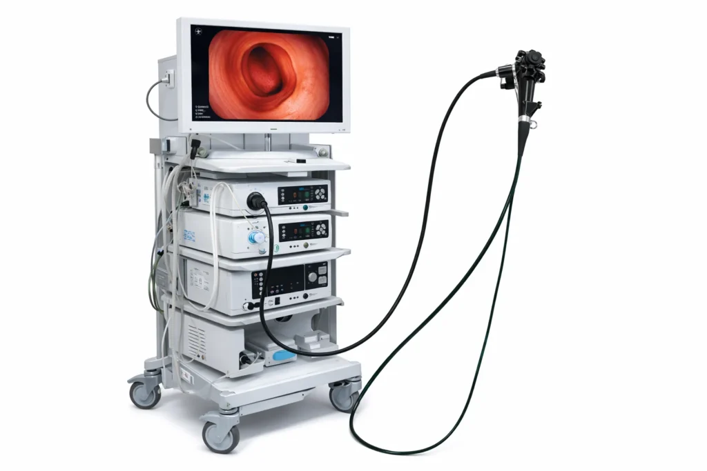 Medical testing equipment in diagnostic centre