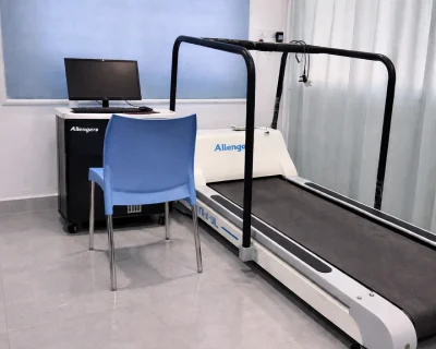 hospital in Koppa – cardiology test setup ECG machine